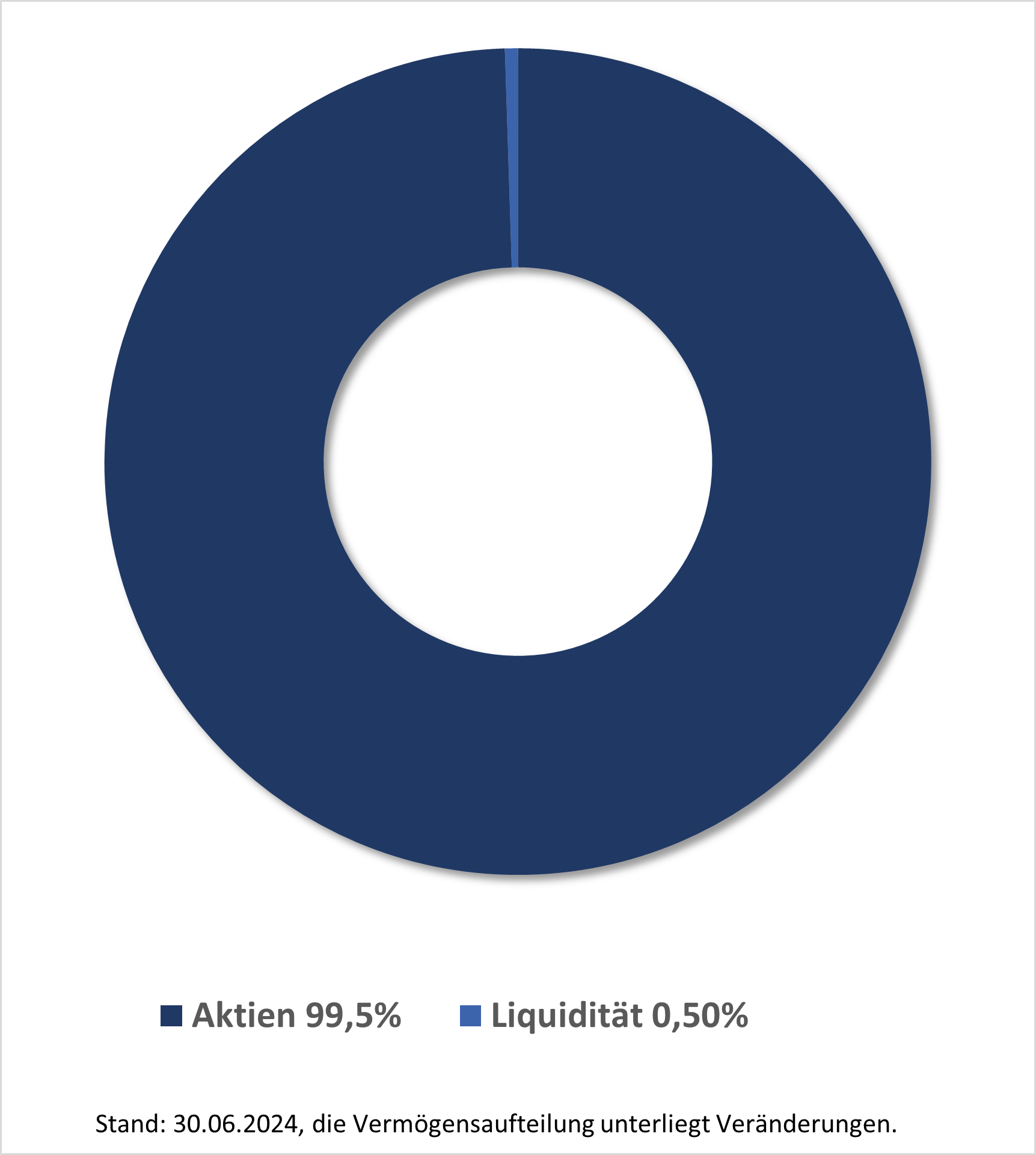 Kreisdiagramm_PCI-Privatdepot Aktien_30062024 PCI-Privatdepot Aktien
